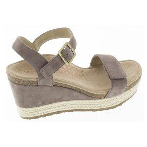 NIB Aetrex® Sydney Orthotic Suede Espadril…
